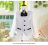 Boys' Silver Sequin Suit Set - Performance & Ceremony Outfit