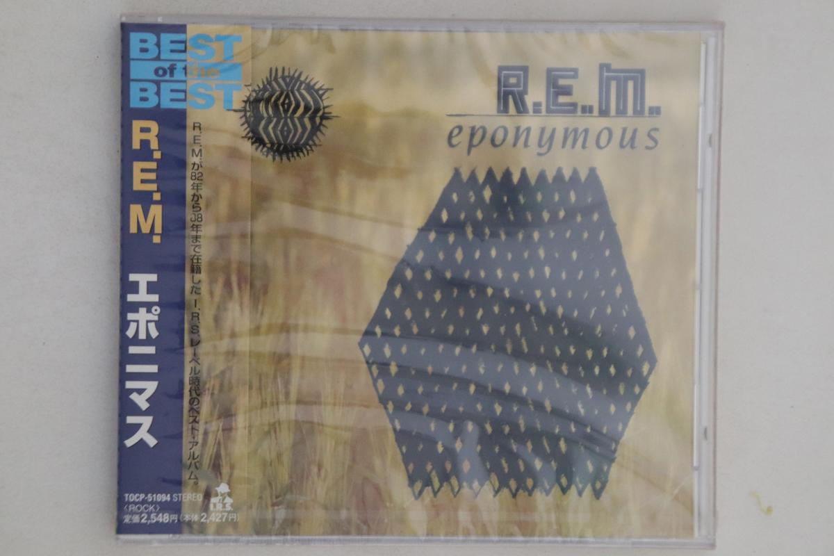 

CD-диск REM. - Одноименный TOCP51094PROMO I.R.S.. 1998 Япония Оби Рок Б/у