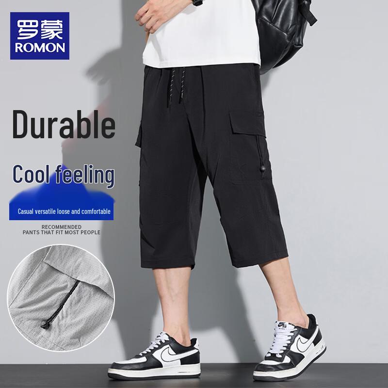 ROMON Men s Summer Lightweight Cool-Feel Workwear Shorts M