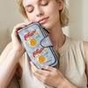 Cute Cartoon Snail Long Wallet Cool Trendy Portable PU Leather Card Holder Daily Use Fashion Wallet