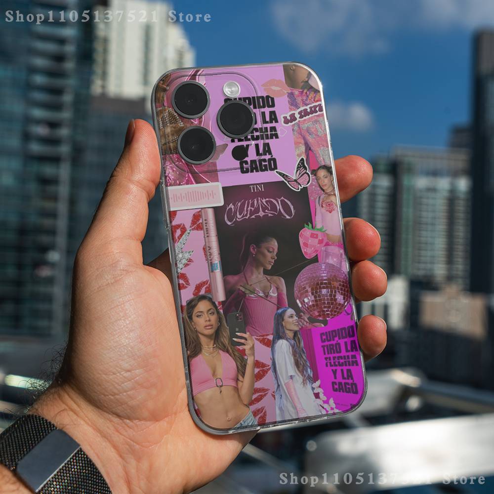 T-Tini S-Stoessel Phone Case For iPhone 17,16,15,14,13,12,11 Pro,Max,Plus,X,XS,XR,SE4,E Mini Transparent Soft Cover