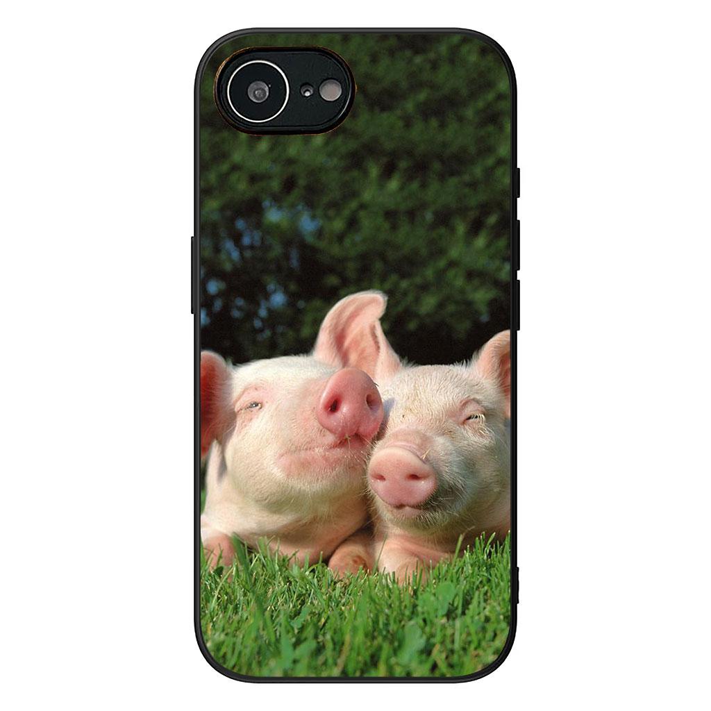 Wildschwein Schwein Handyhülle für Samsung Galaxy A36 A17 A26 A07 A35 A54 A53 A13 A33 A34 S8 S9 S20 S21 FE S10 Plus Hülle