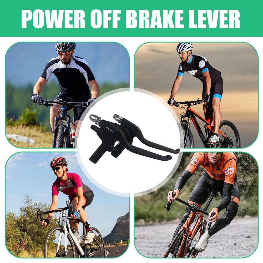 Brake Levers For Bicycle Road Bike Brake Handles Easy To Install Anti-Skid Comfortable Brake Levers Cycling Accessories For