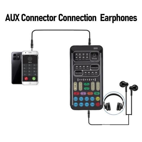 Dpofirs Portable Voice Changer with 8 Modes and 80 Levels of Adjustment | 3.5mm Real-Time Sound Modulator for iOS, Android, Smartphones, and Tablet PC