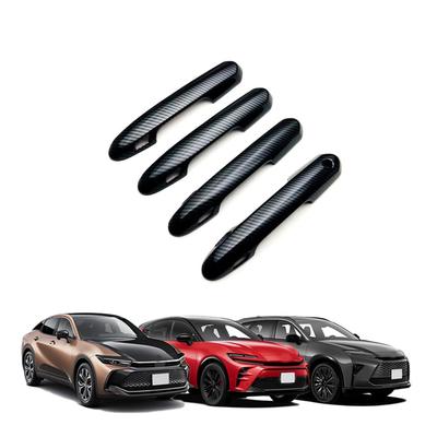 HONYAMA Door Handle Protection Cover for Toyota Crown Estate RS Z 2025 ABS Exterior Car Patch Protector Scratch Guard Custom Parts Easy Install