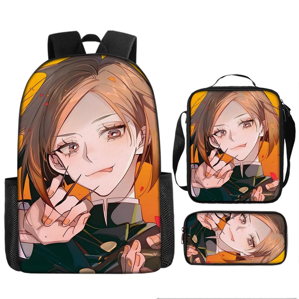 Spell Return to War Backpack Campus Primary and Secondary School Student School Bag Knotweed Yoren Fuhehui Wujo Animation Backpack