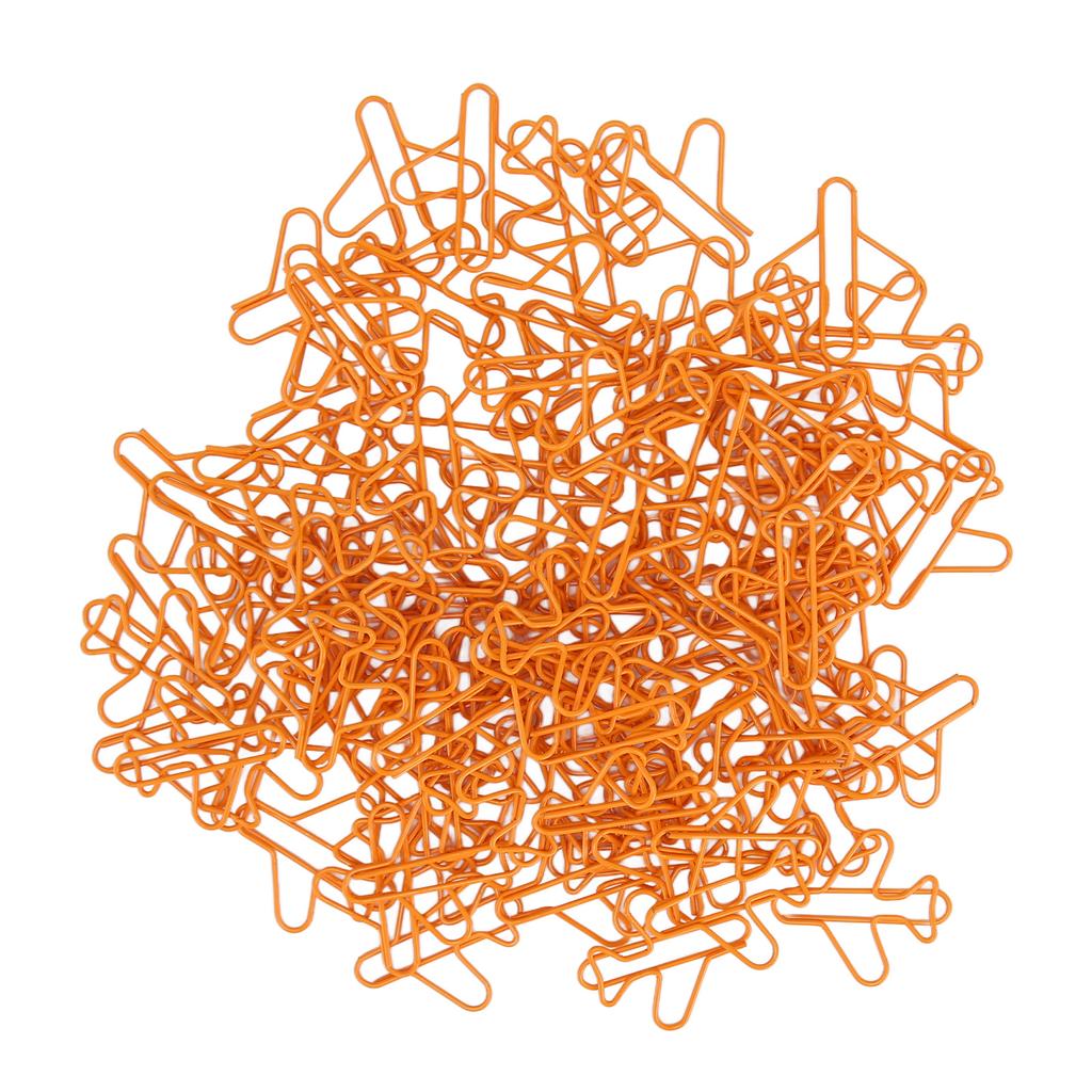 Aircraft Shape Paper Clips Cute Small Paperclips for Office School Home Desk Organizers