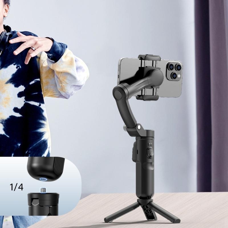 AI Power Orthogonal 3 Line Phone Gimbals Strong Phone Stabilizers Multifunctional Phone Gimbals for Video Recording