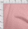 oneOone Cotton Flex Light Pink Fabric Donuts Diy Clothing Quilting Fabric Print Fabric By Yard 40 Inch