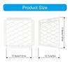 2Pcs Dryer Vents Bird Guard Replacement Carbon Steel Ventilation Bird Cage for 3 To 4inch Exhaust Fan Cover Easy To Use