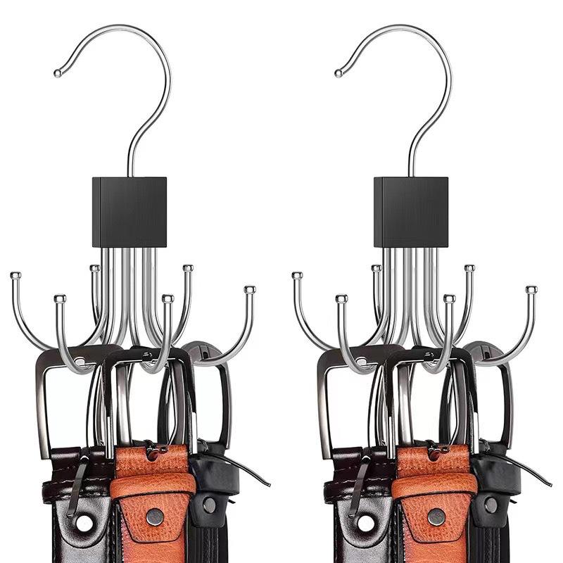 Rotatable Six-Claw Hook Hanger for Hats, Coats, Bags, Scarves, and Belts