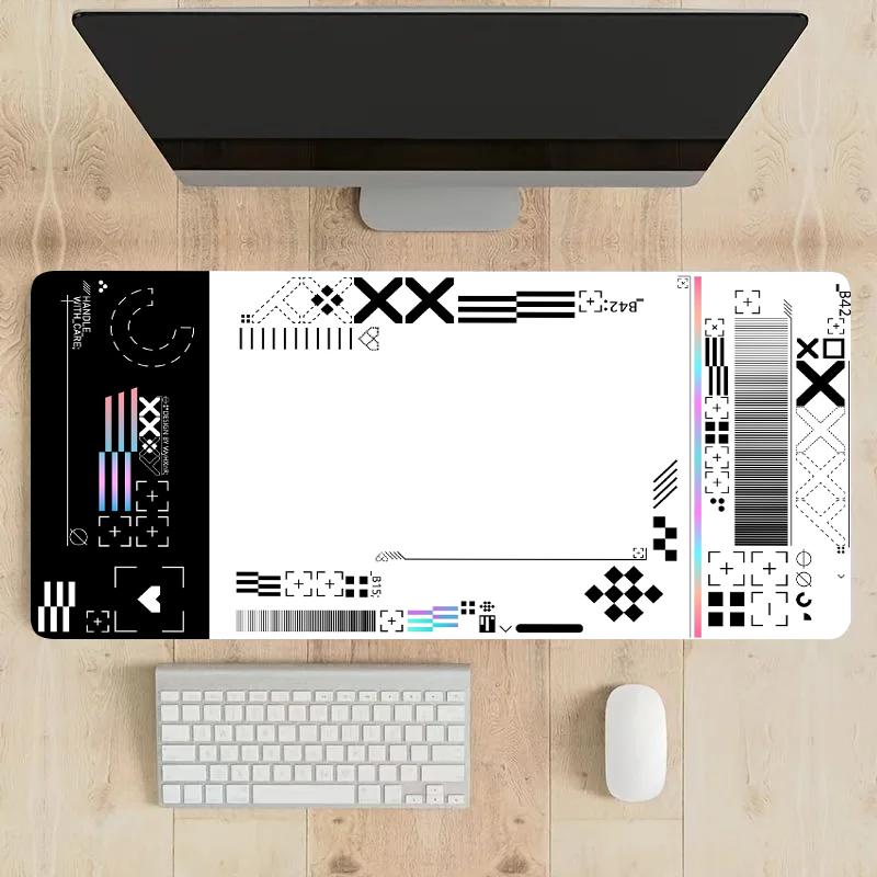 CSGO anime kawaii large mouse pad gamer office accessories PC game keyboard mat washable and wear-resistant for home xxl 90x40cm