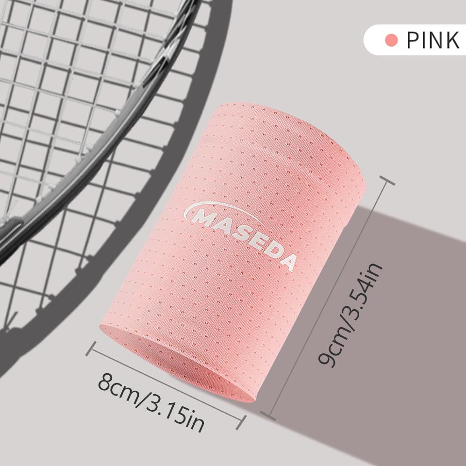 1Pcs Cold Sensation Wrist Guard Ice Silk Sports Wrist Guard In Summer Ice Cold Sweat Absorption Thin Section Fitness Hand Band