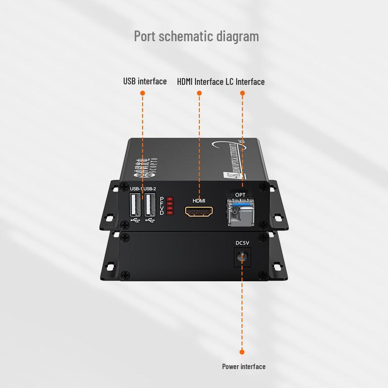 Zhongke Optoelectronics 4K HDMI Fiber Optic Extender & Converter