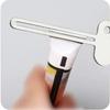 1/3/5Pcs Stainless Steel Toothpaste Tube Squeezers Metal Key Toothpaste Squeezers for Bathroom Hair Dye Cosmetic Tubes Squeezer