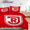 Set Copripiumino Trapuntato con Fantasia Jahn Regensburg Federa Decorazione per la Casa Regalo di Compleanno (1 * copripiumino + 2 * federa, senza nucleo)