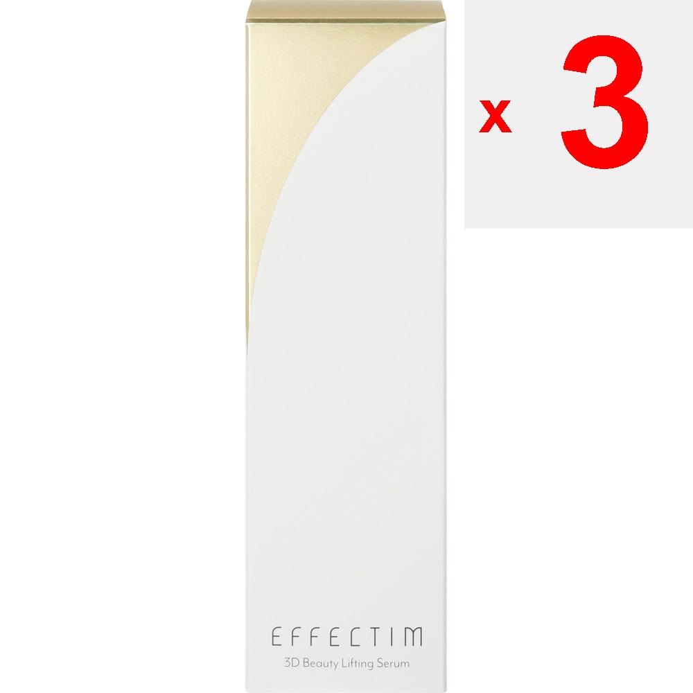 Shiseido Effectim The Serum 30ml Liquido di bellezza Dopo aver applicato la lozione, prelevare 3 volte la quantità dal dispenser (0,6 ml) e distribuirlo uniformemente su entrambi