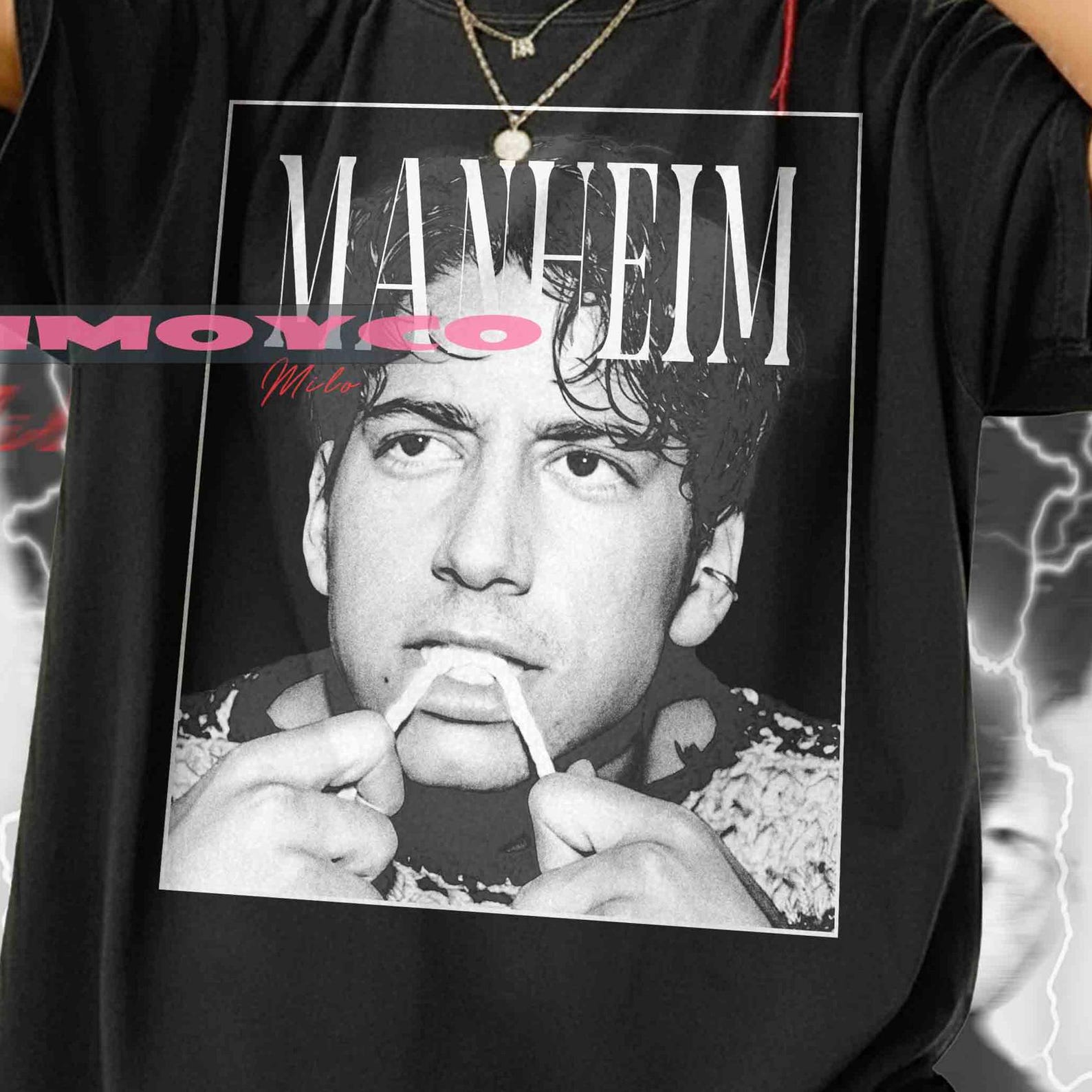 Milo Manheim Vintage Unisex T-Shirt XL