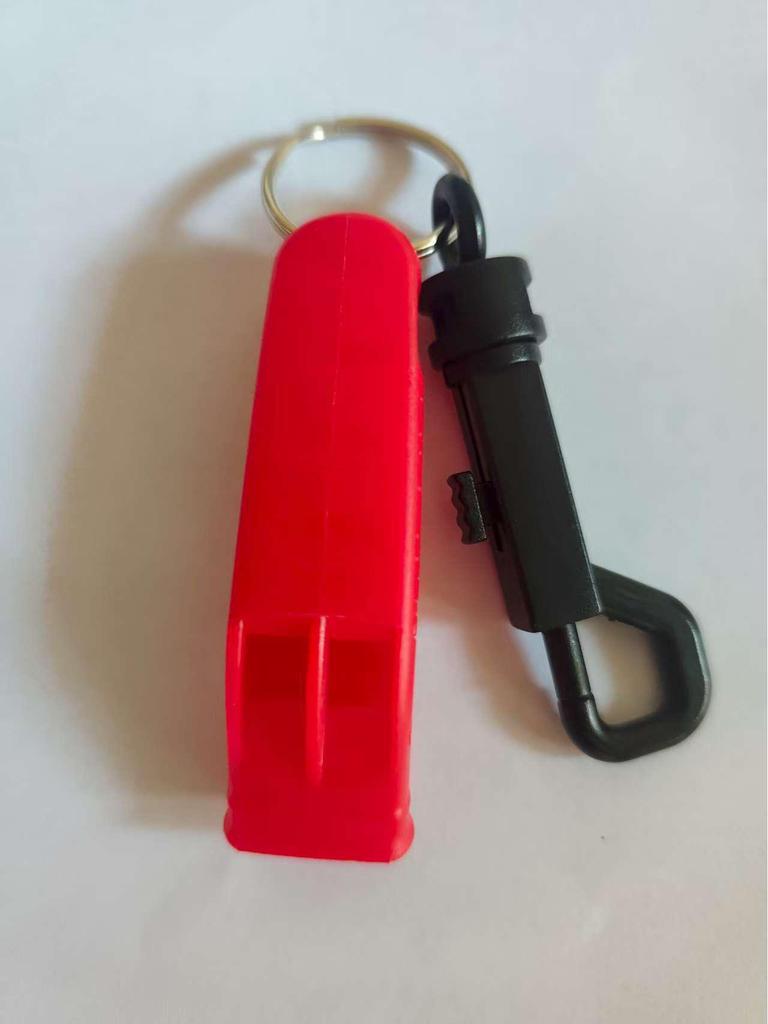 ABS Lifesaving Outdoor Whistle: Durable Plastic Emergency Signal Whistle