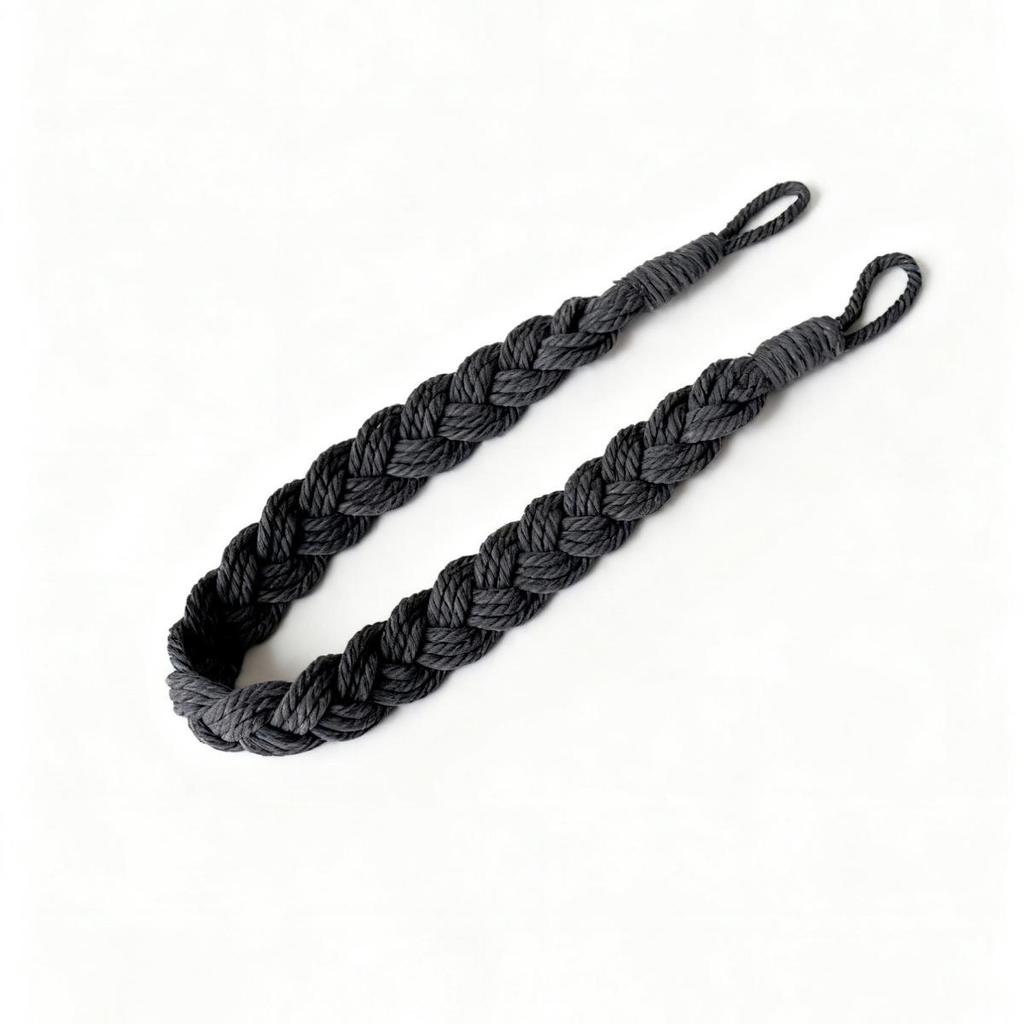 Nordic Style Cotton Linen Rope Curtain Tie-Back Strap