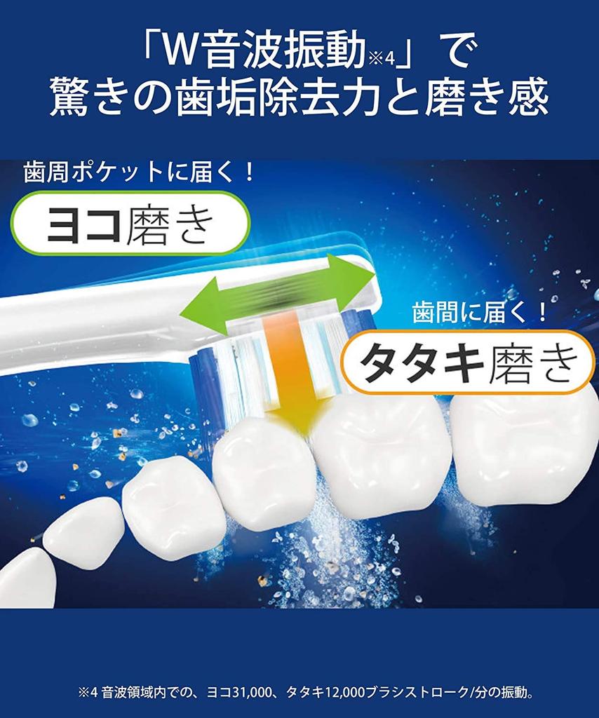 Panasonic Doltz Electric Toothbrush, Silver, EW-DP53-S