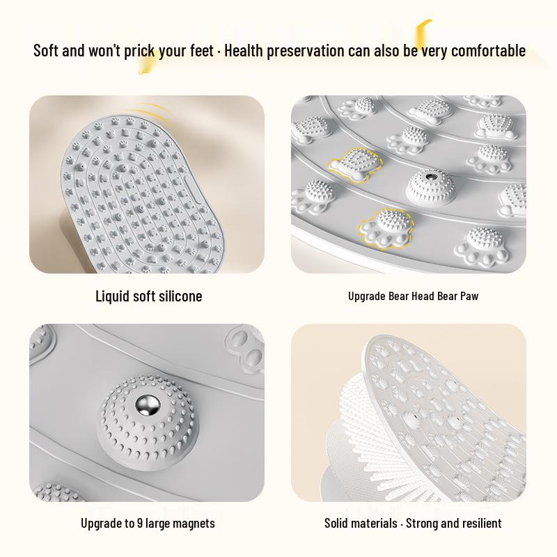 In-stock Liquid Silicone Acupressure Foot Massage Mat – Ultra-Slow Running, Indoor Toe Pressure Board for Meridian Unblocking.