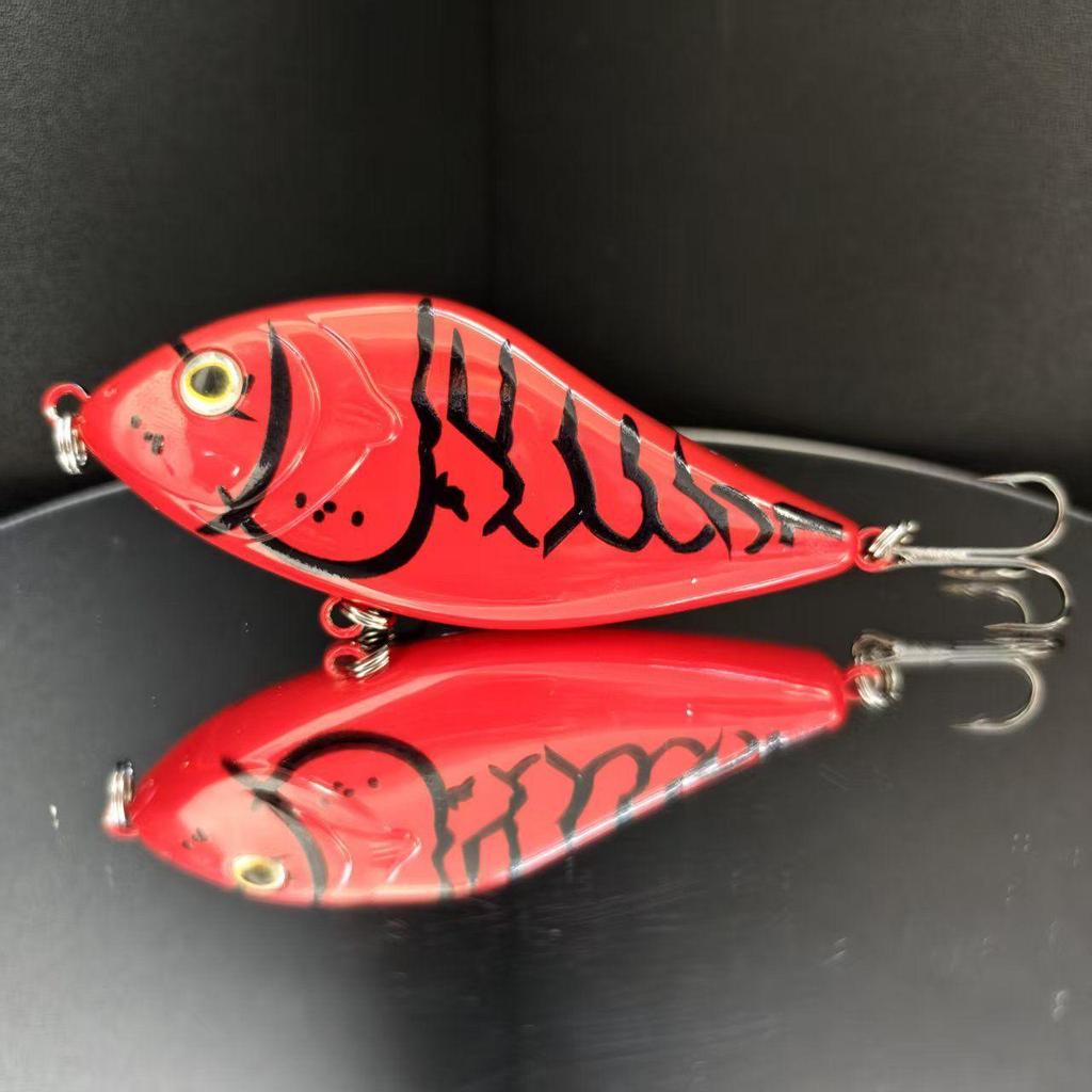 10cm 45g Sinking Pike Jerkbait – The Ultimate Predator Lure,Suitable for Both Saltwater and Freshwater