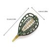 Spring Feeder Baits Cage Baits Holder Baits Cage Spring Fishing Feeder Cage Holder Fishing Tackle Equipment Accessory