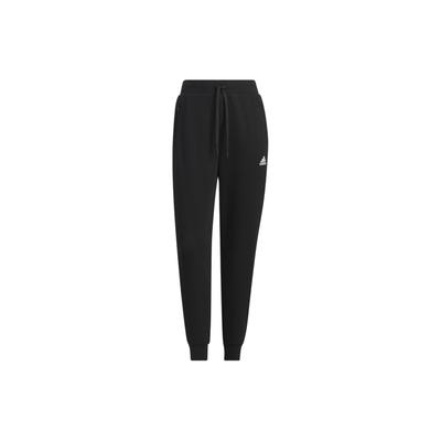Sportswear Knit Pants Solid Color Logo Jogger Knit Sports Pants Women Pants Black JE3207