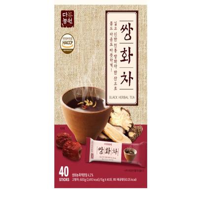 Danongwon Ssanghwa Tea Korean Black Herbal Tea 15g X 40P