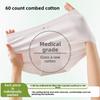 Big Size Ladies Spring and Autumn Pure Cotton 10A Anti  Bacterial Abdominal High Waist Briefs