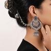 Bohemian Tassel Birdcage Bell Earrings - Retro Fashion with Ethnic Flair