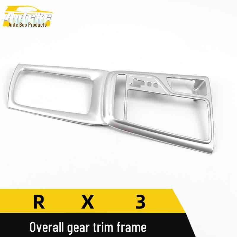 Roewe RX3 Växelspaksdekorationsram & Konsol Mugghållare Klistermärke Tillbehör