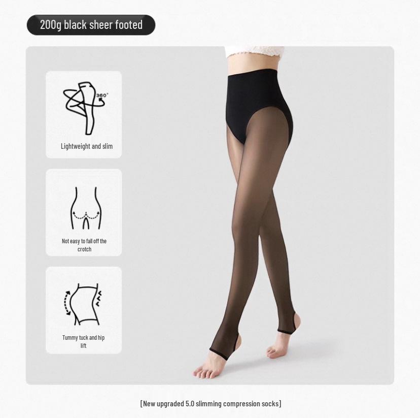 Black Sheer Skin Tone Leggings for Women, Nude Look, Fleece-Lined, Thick Winter Tights, Autumn/Spring Style, Silk-like Pantyhose