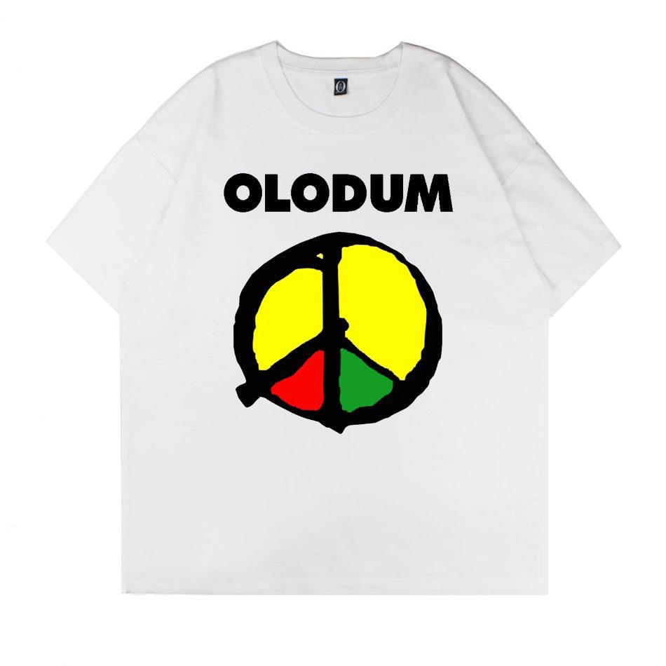 

Футболки унисекс с коротким рукавом Майкла Джексона Мир и Любовь OLODUM Музыка Рок для взрослых, хлопковые S