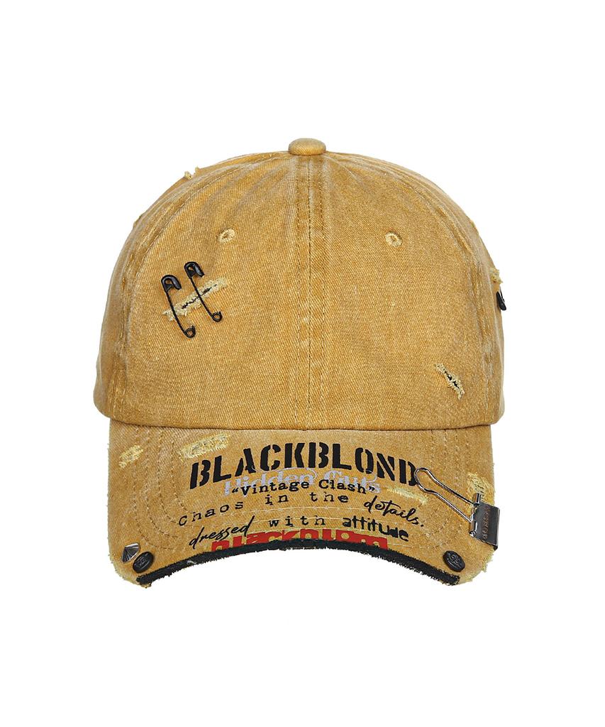 BLACKBLOND Vividi Ript Custom Vintage Clash Pigment Cap (Mustard)