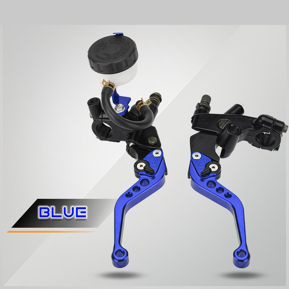 7/8inch 22mm Motorcycle Brake Clutch Lever Universal for 100-300CC Pitbike Street Bike Dirtbike Scooter Bike CNC Adjust Lever