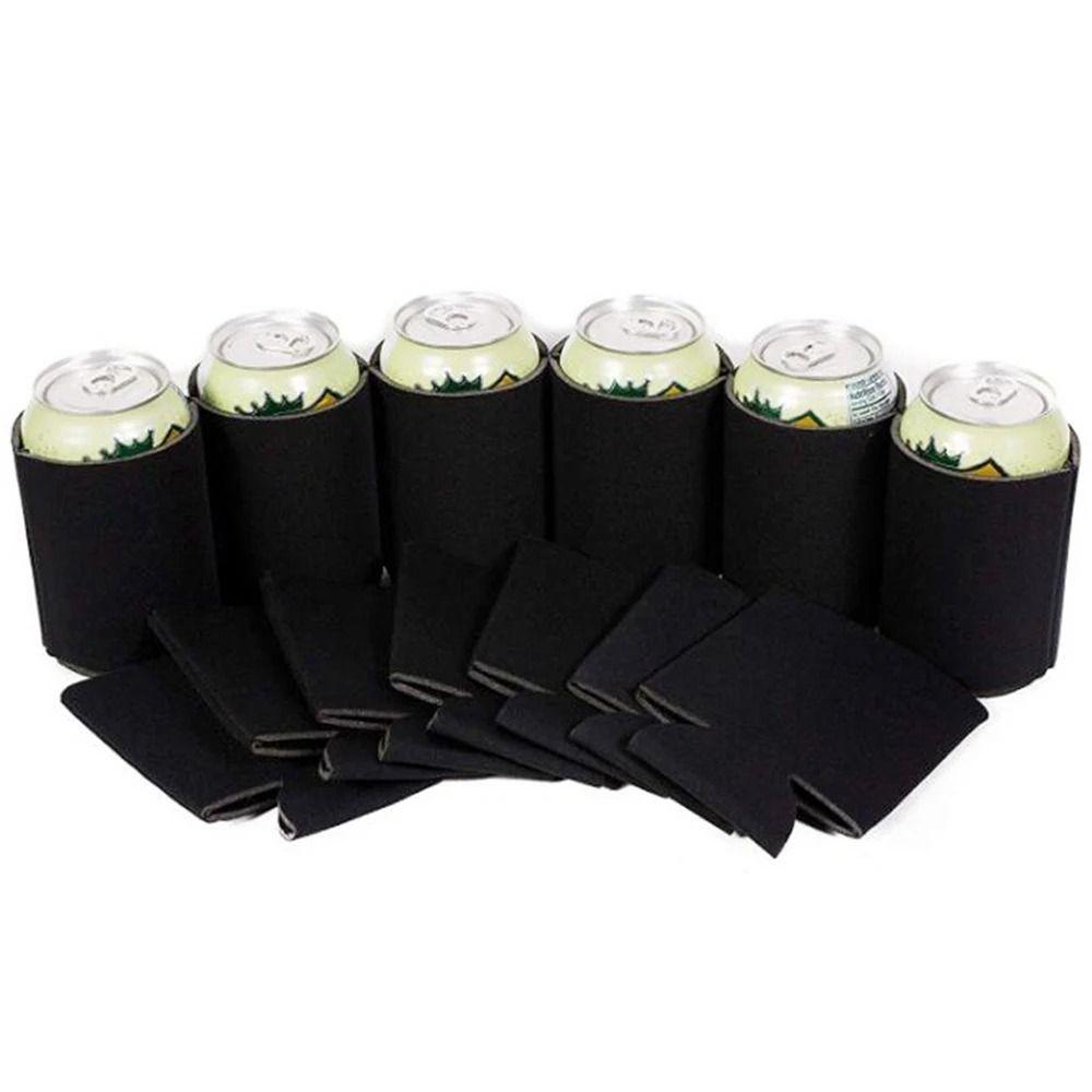 

10Pcs Soft Beer Coolers Sleeves Lightweight Drink Caddies Holder Can Coolers Sleeves Can