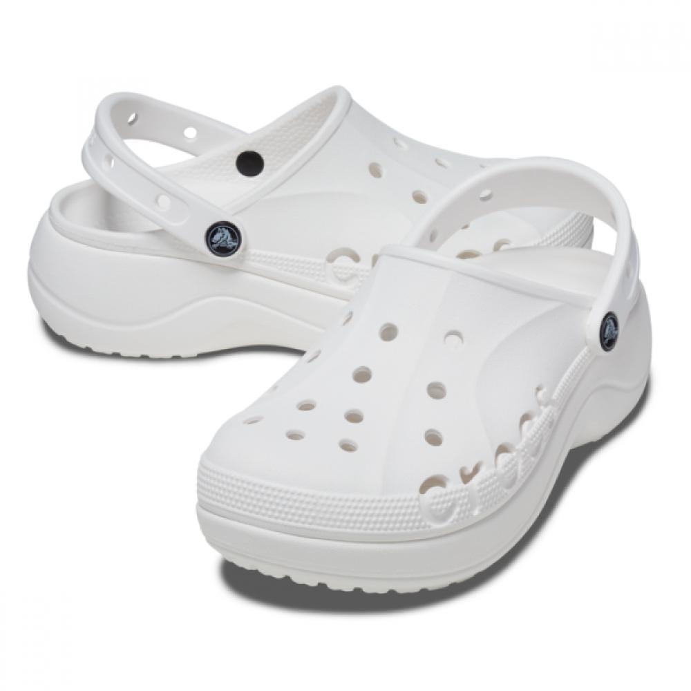 CrocS Women S Bayah Platform Clog Sandal Slide 208186 100