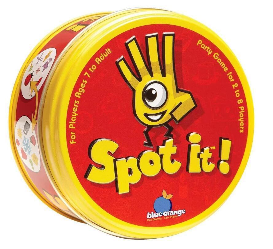 Spot It! English Edition: Parent-Child Find the Difference Game