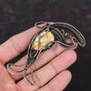 Brecciated Mookaite Pendant Copper Wire Wrapped Jewelry Gemstone Pendant Handmade Jewelry Fish Pendant Copper Wire Pendant Anniversary Gift