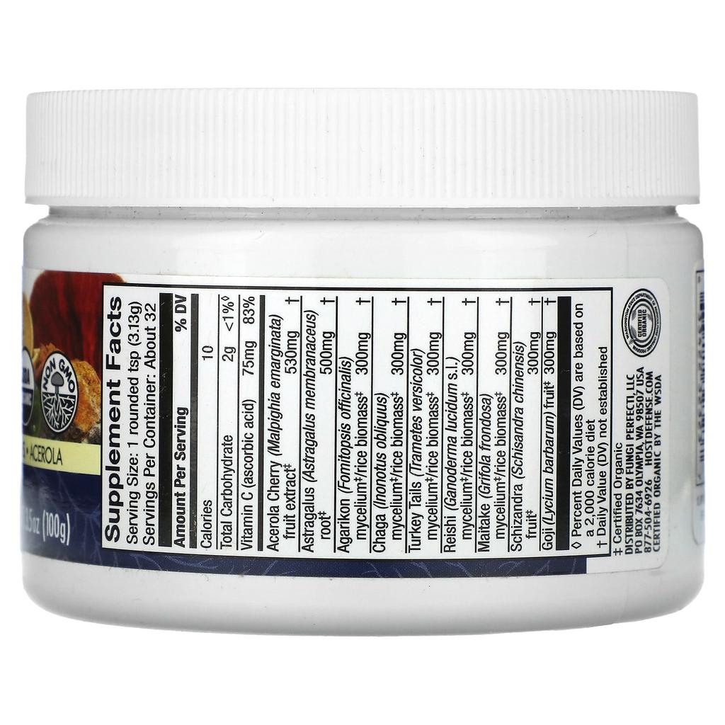 Mushrooms, Mycobotanicals, Immune Booster, 100G(3.5Oz)