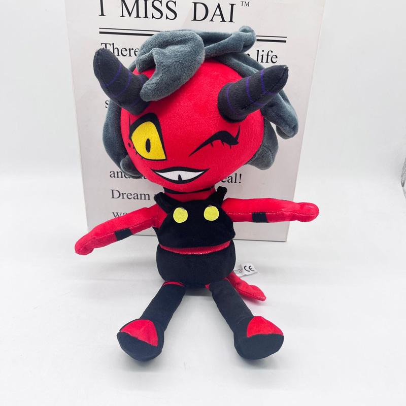 Amusing Sweet Manga Animation Character This Girl Plus Sheep Helluva Boss Stuffed Dolls PeripheralsToon Plush Doll Soft Plaything