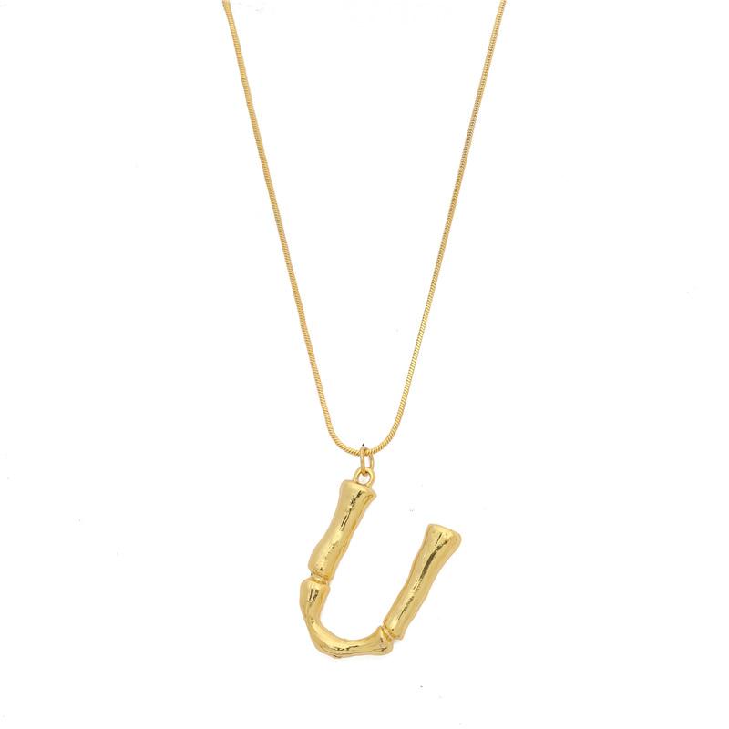Buy Letters Necklace Women Chain Long 