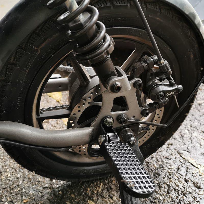 1 Ζεύγος Ποδαρών Ποδηλάτου, Ποδαρών Ποδηλάτου από Κράμα Αλουμινίου Αντιολισθητικών για Αναδιπλούμενο Ποδήλατο και Ποδήλατο Βουνού Ανθεκτικό