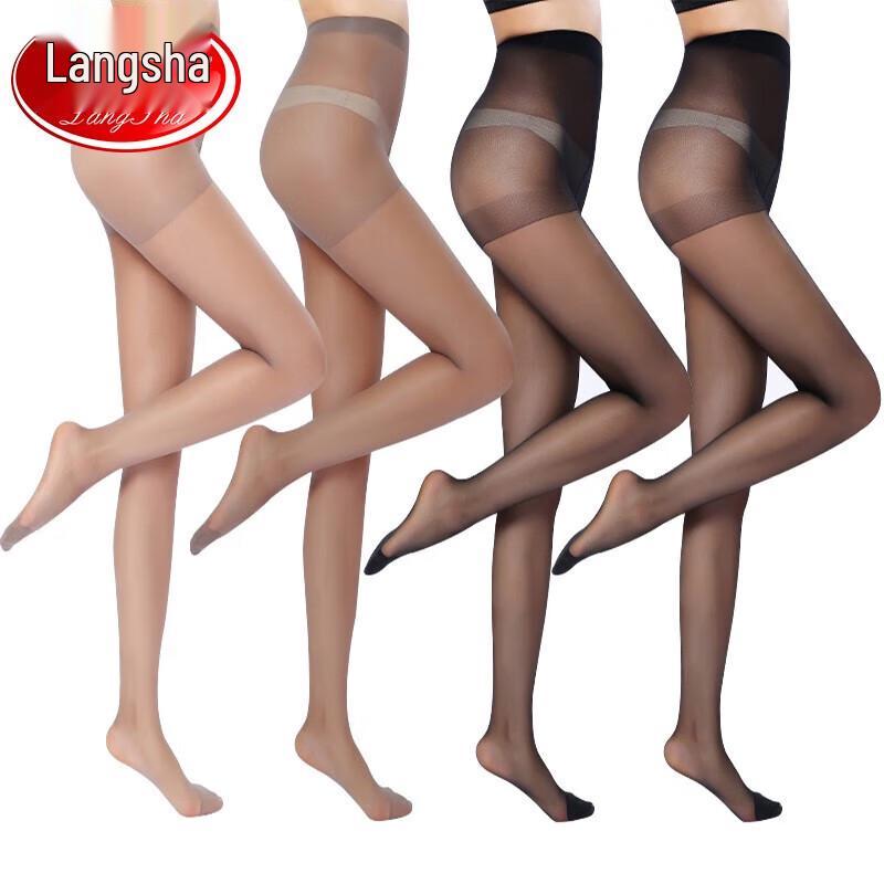 LANSWE Damen Ultra-Dünne Formende Strumpfhose (6 Pack)