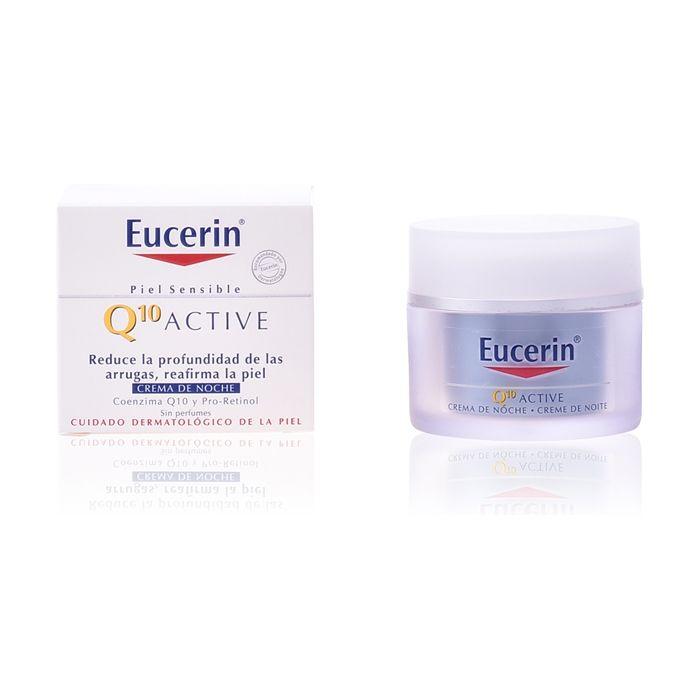 Crème Antirides - Eucerin - Q10 Active - Nuit - 50 Ml - Tous Types De Peau
