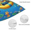 Custom Cartoon Minions Throw Pillow Sofa Anime Film Cute Luxury Cushion Cover Soft Pillowcase