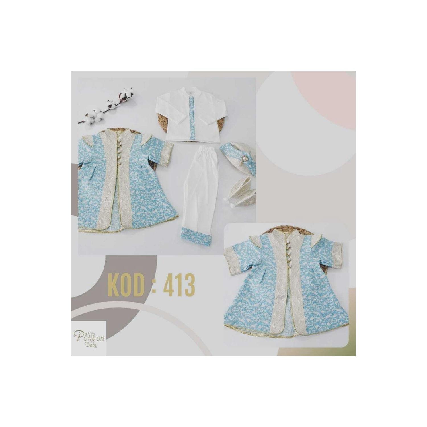 

Baby Baby Mevltlk ehzade Circumcision Circumcision Counter Boy Gift Baby Gift 3-6 AY синій