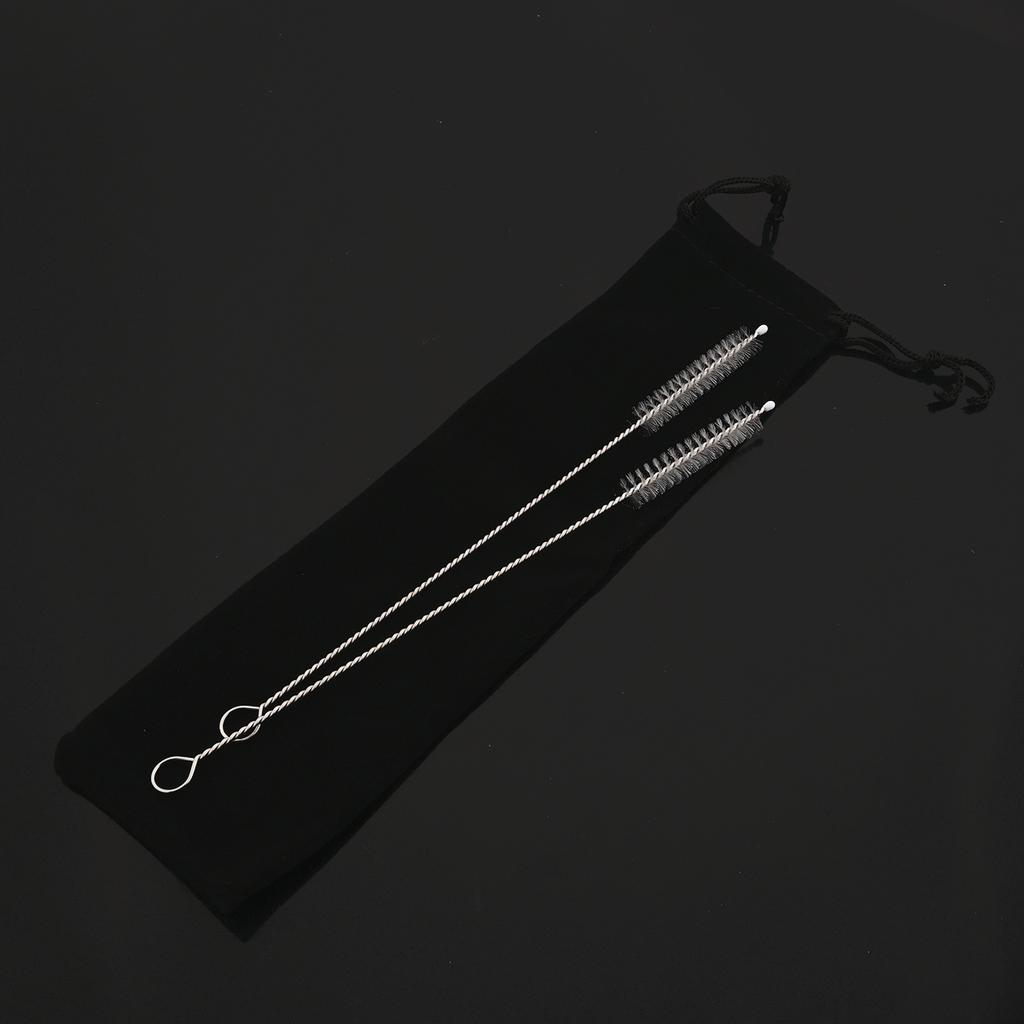 11-piece Reusable Glass Straws Clear Smoothie Drinking Straws with Clean Brush for Beverages Milk Tea Juices Cocktail